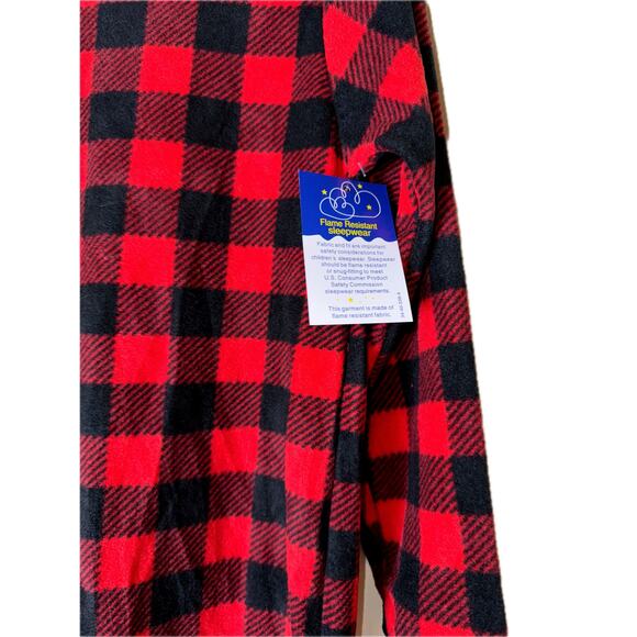 New 7/8‎ Kids Boys Girls Matching Reindeer One Piece Pajamas Outfit Christmas - Picture 5 of 9